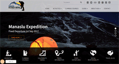 Desktop Screenshot of himalayanecstasynepal.com